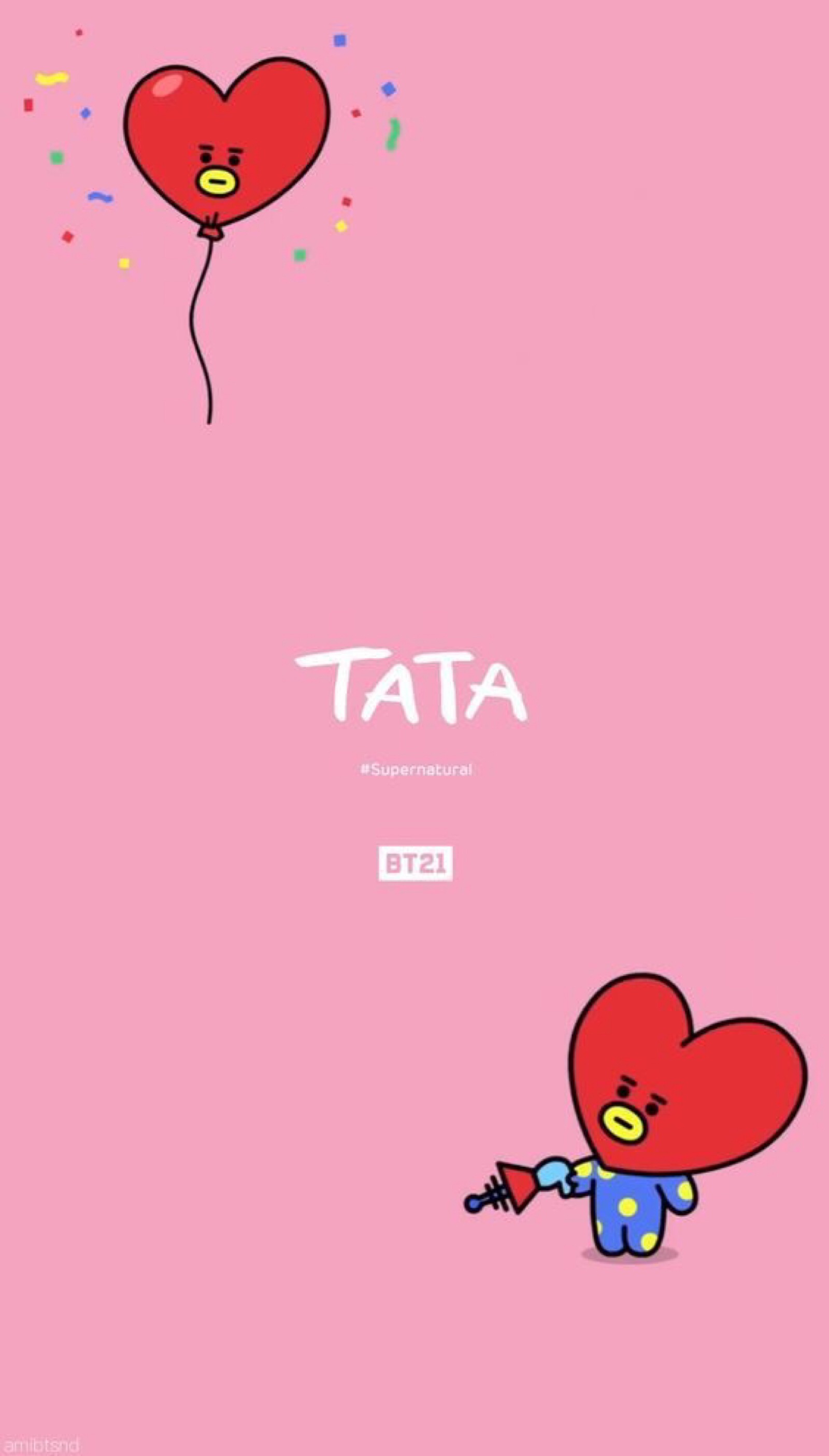 bt21 壁纸 tata