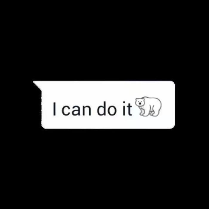 i can do it