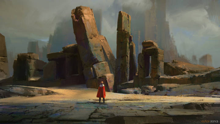 美国cg艺术家 eytan zana fb:eytan zana 奇幻魔幻玄幻插画场景