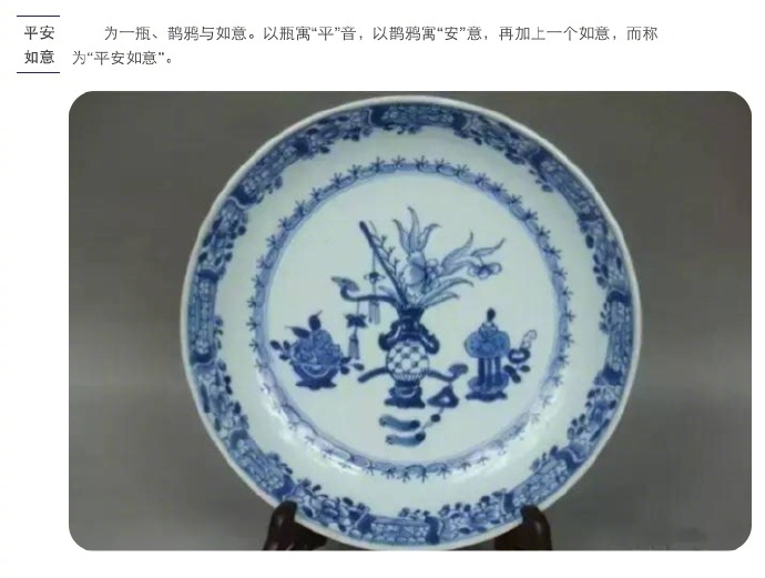 " 图必有意,意必吉祥 " --- 中国瓷器 · 纹样寓意