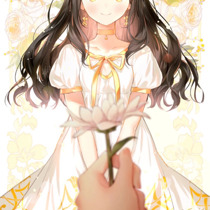 闺蜜百合头像