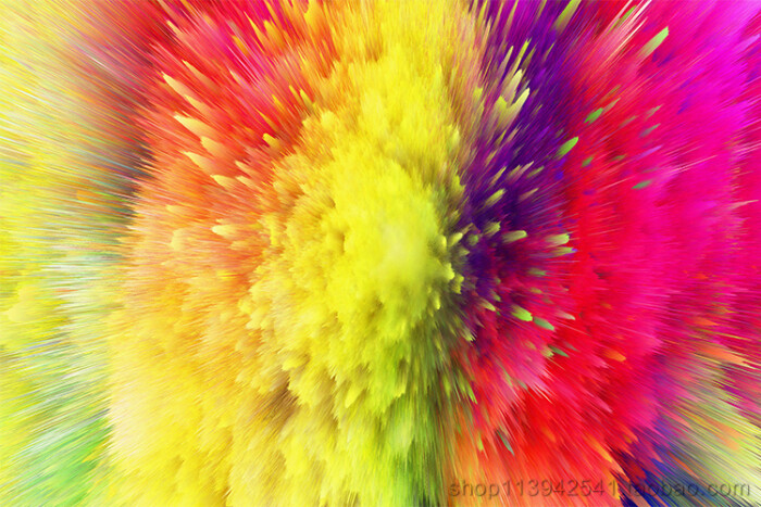 54多彩绚丽色彩爆炸颜色爆炸 融图溶图效果背景 海报广告设计背景
