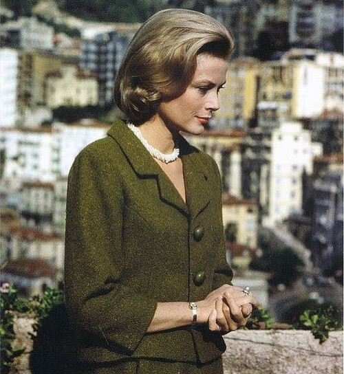 1955年,意大利里维埃拉,格蕾丝·凯利(grace kelly.