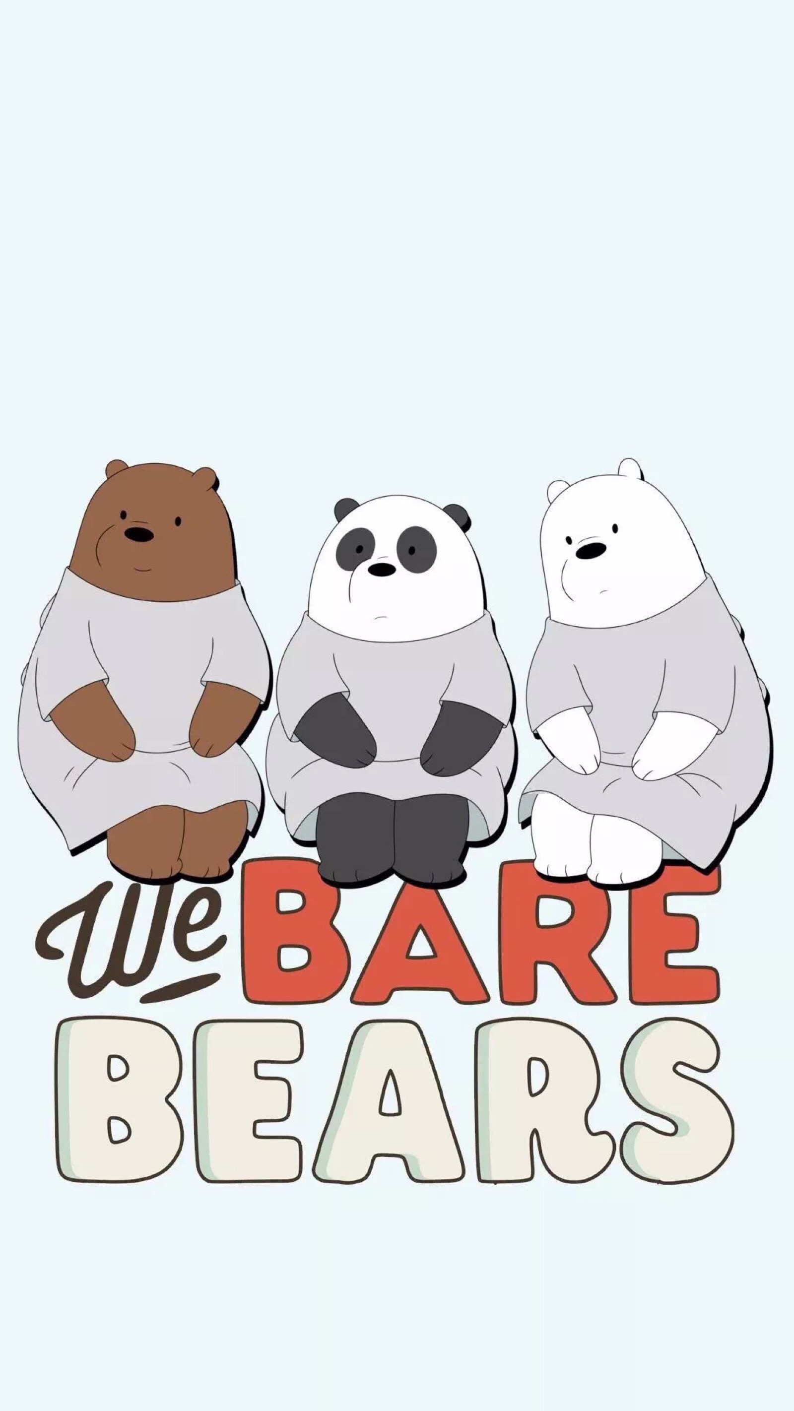 【壁纸】三只裸熊 we bare bear