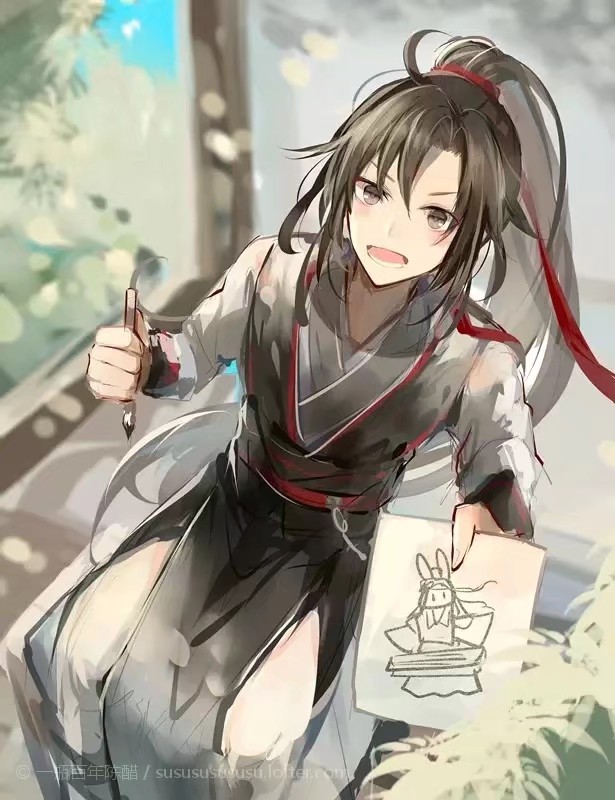 魔道祖师# 羡羡的摸鱼