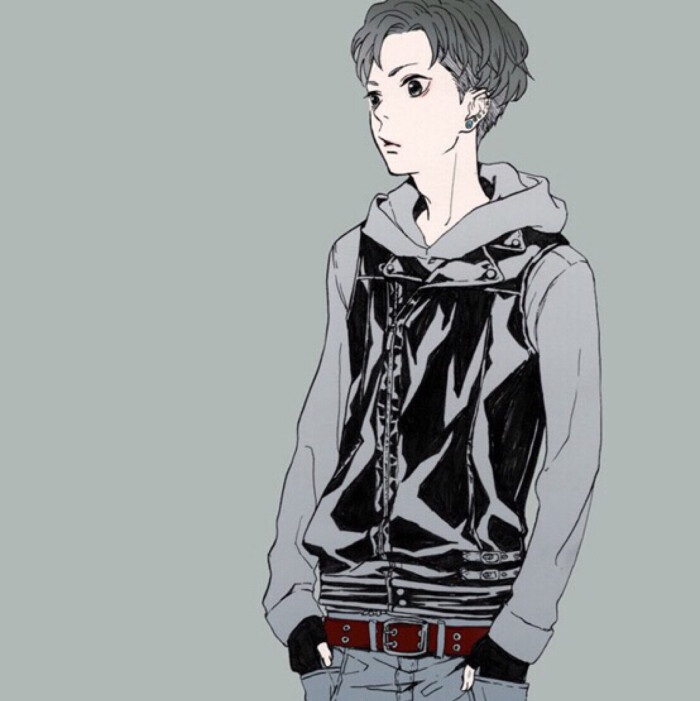 2018年11月10日 4:33   关注  插画 男头 手绘男头 男头像 动漫男头