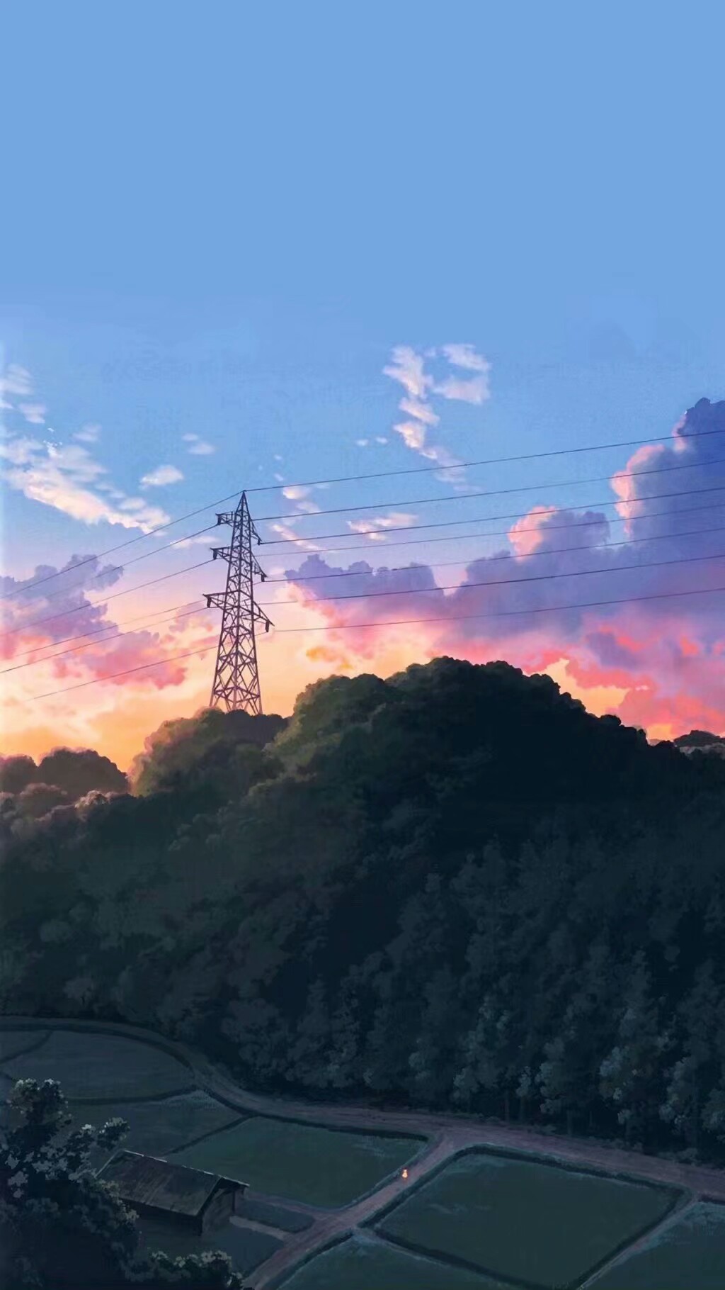 公子蕾 南京路. ins风景壁纸图文集 白云蓝天风景.动漫.南方.