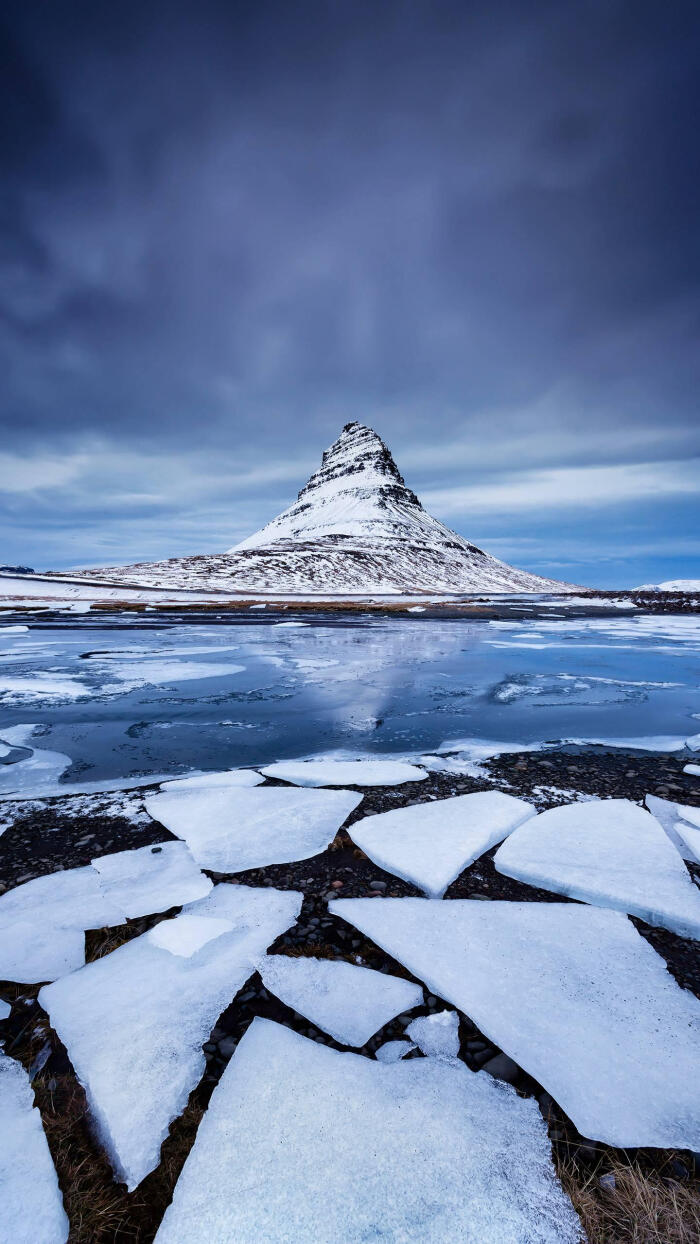 冬季的冰岛