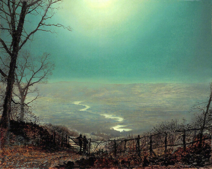 世界上最擅长画"月光"的油画大师 / john atkinson grimshaw