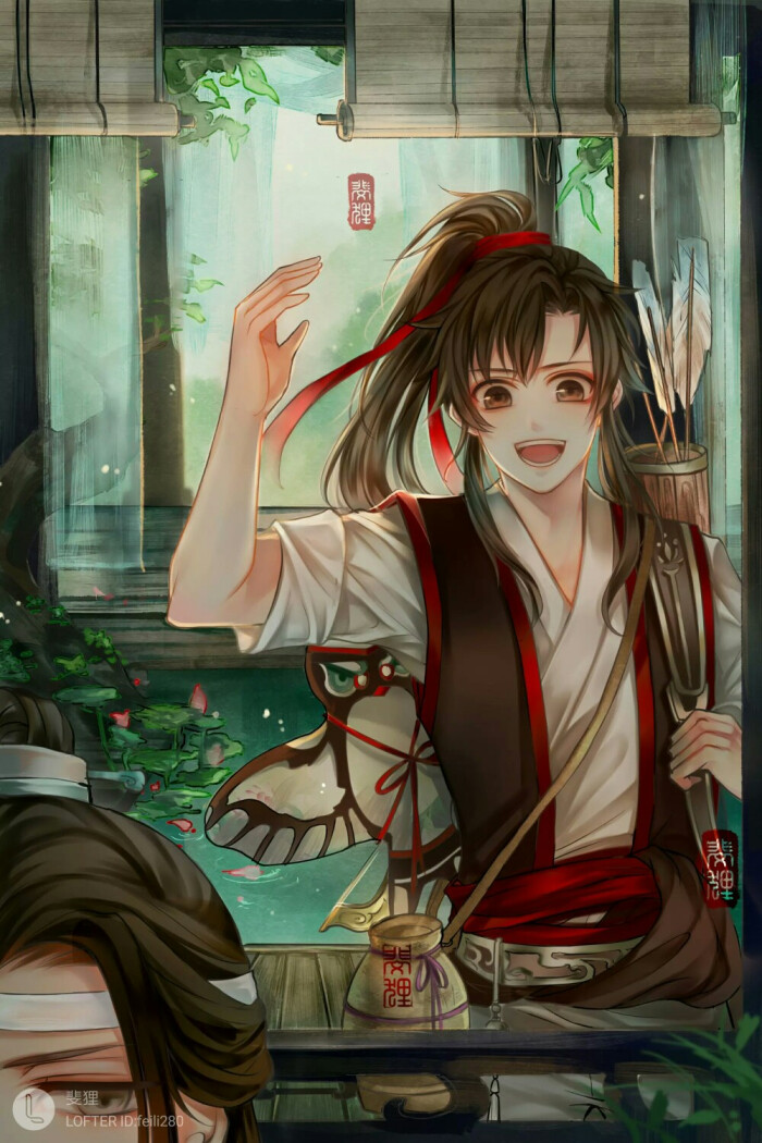 魔道祖师魏无羡 画师:夕下一只狸