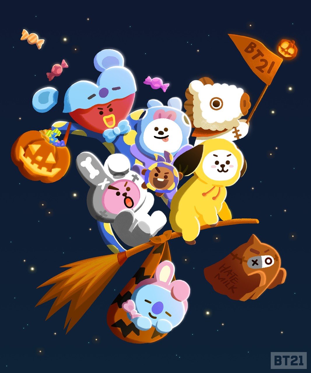 防弹少年团 bts bt21