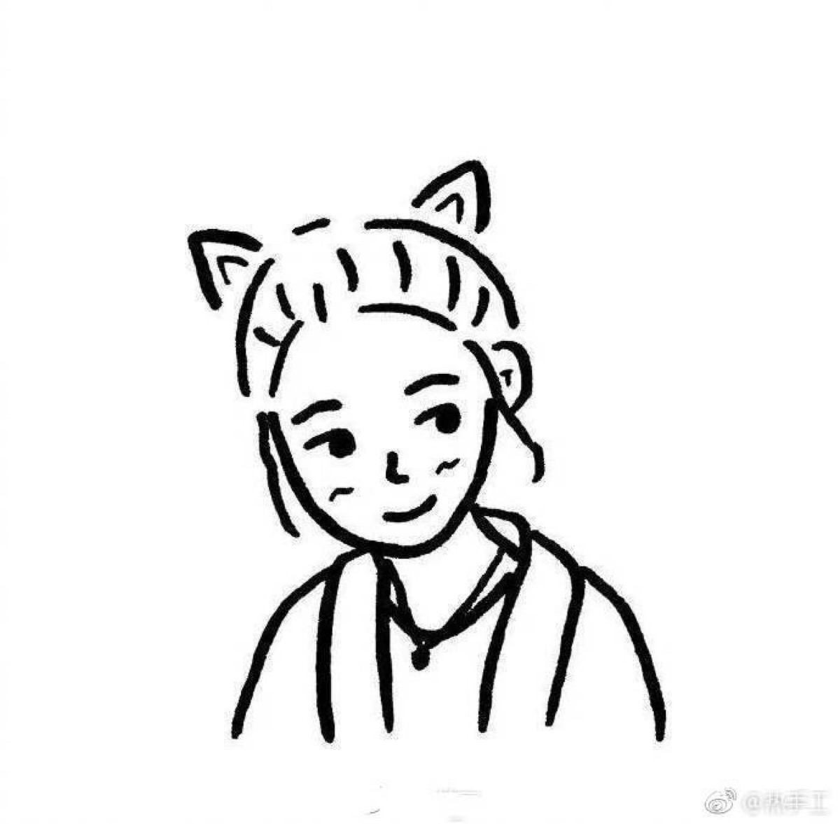 简笔人物画