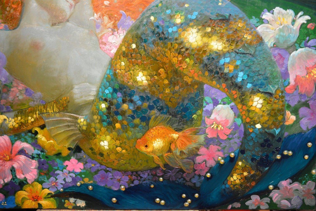 【victor nizovtsev 笔下的美人鱼】