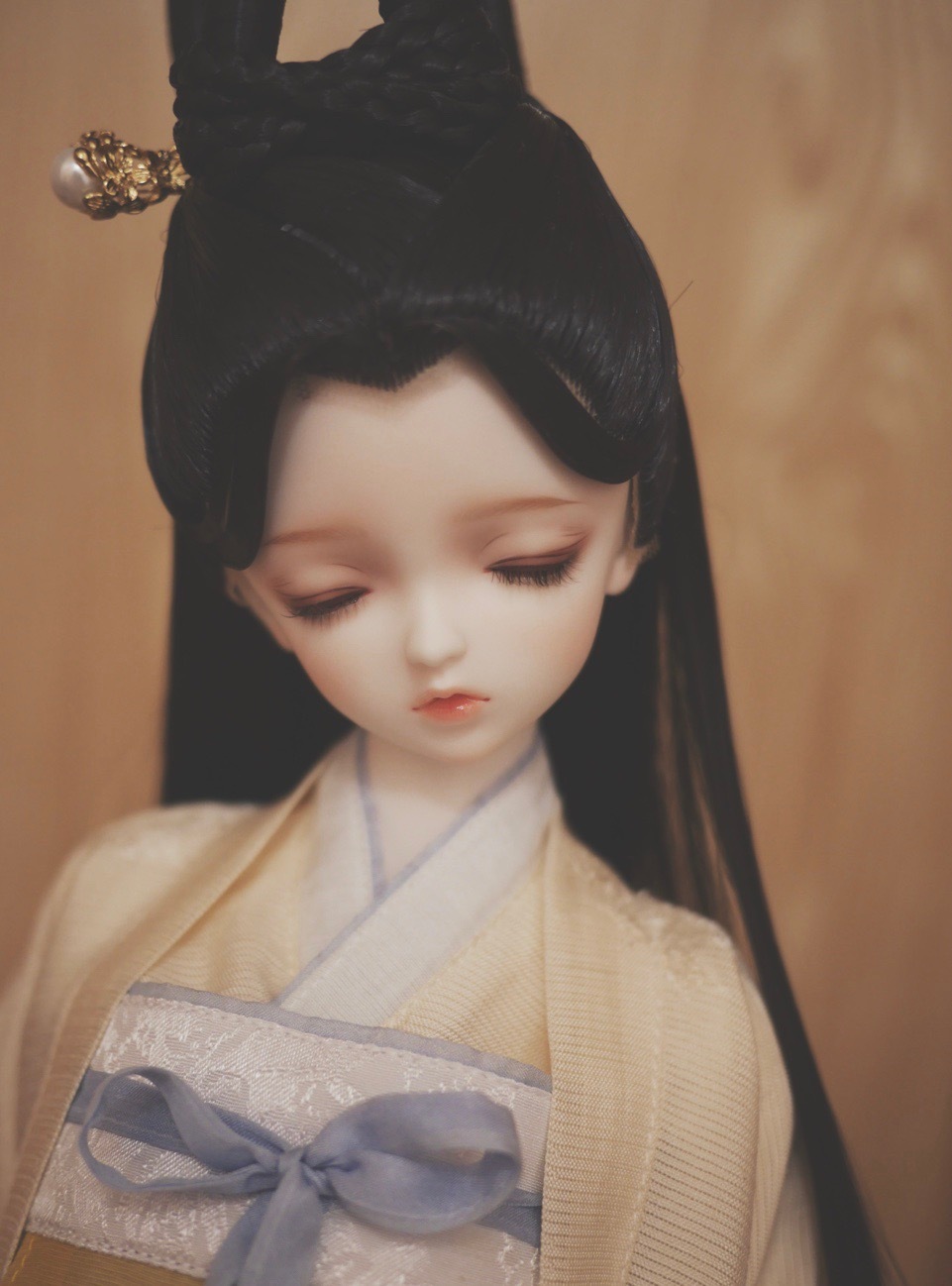 古风美人 sd娃娃 bjd 玩具 人偶 壁纸 萌物