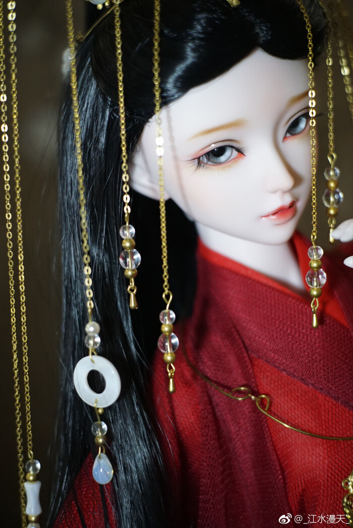 古风美人 sd娃娃 bjd 玩具 人偶 壁纸 萌物