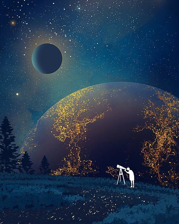 夜空中最亮的星请指引我靠近你