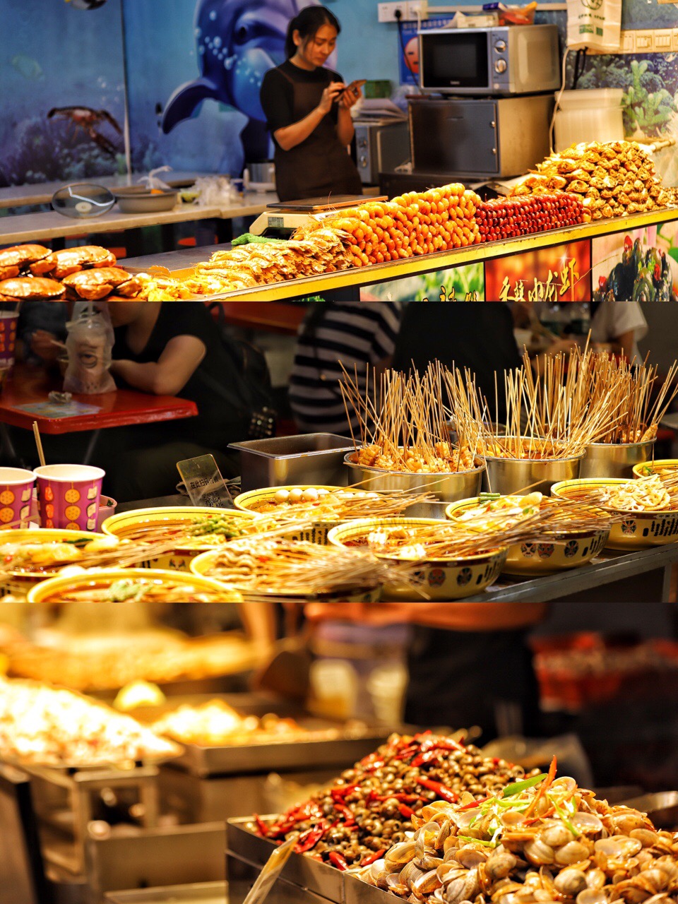深圳东门町的美食小吃,不是什么当地地道小吃,基本都是外地游客来吃