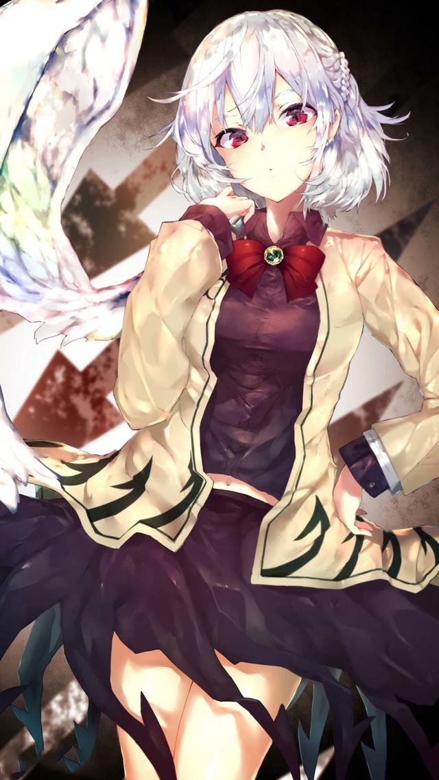 银发少女