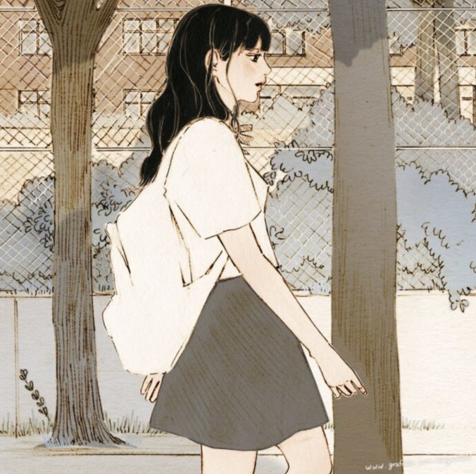 韩国插画师salgoo