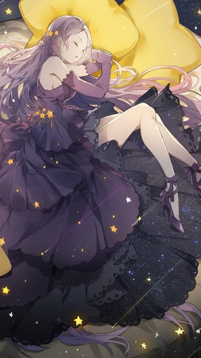小清新.动漫少女.高清壁纸.美图.星空少女.