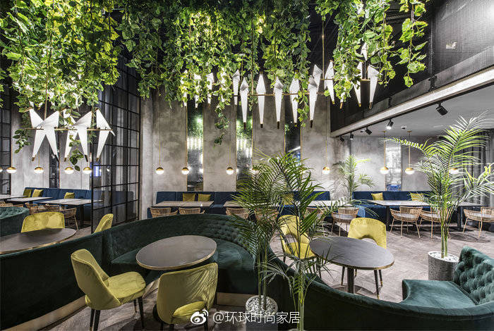 丛林主题风格的manami餐厅设计