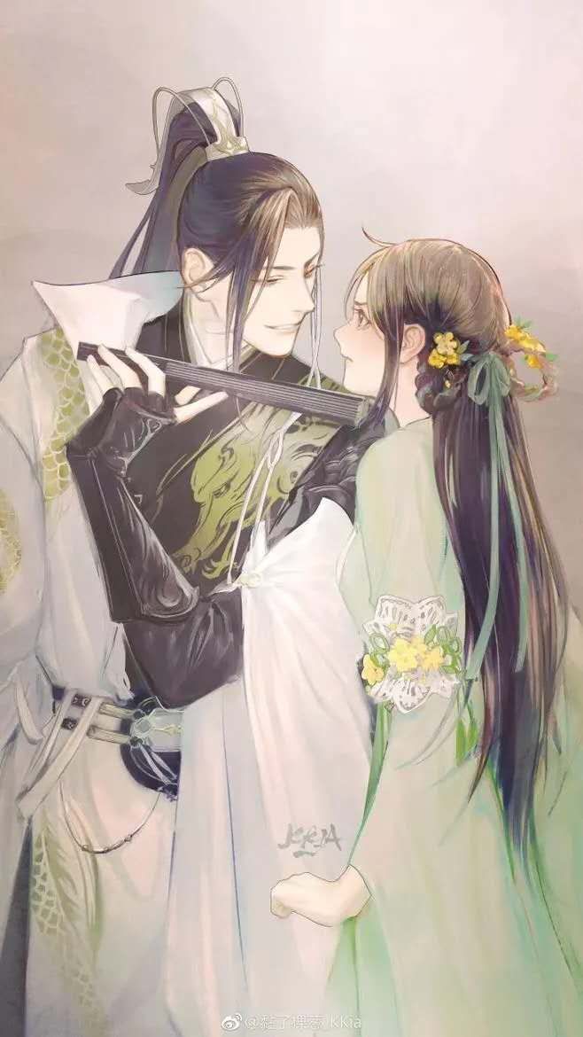 古风情侣壁纸