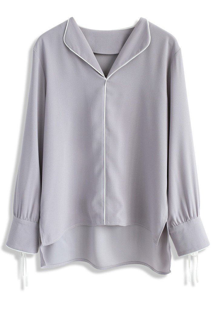 charm on your arms with this elegant yet simple chiffon blouse