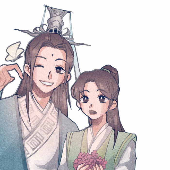 花城谢怜,魏无羡,蓝忘机,沈清秋洛冰河