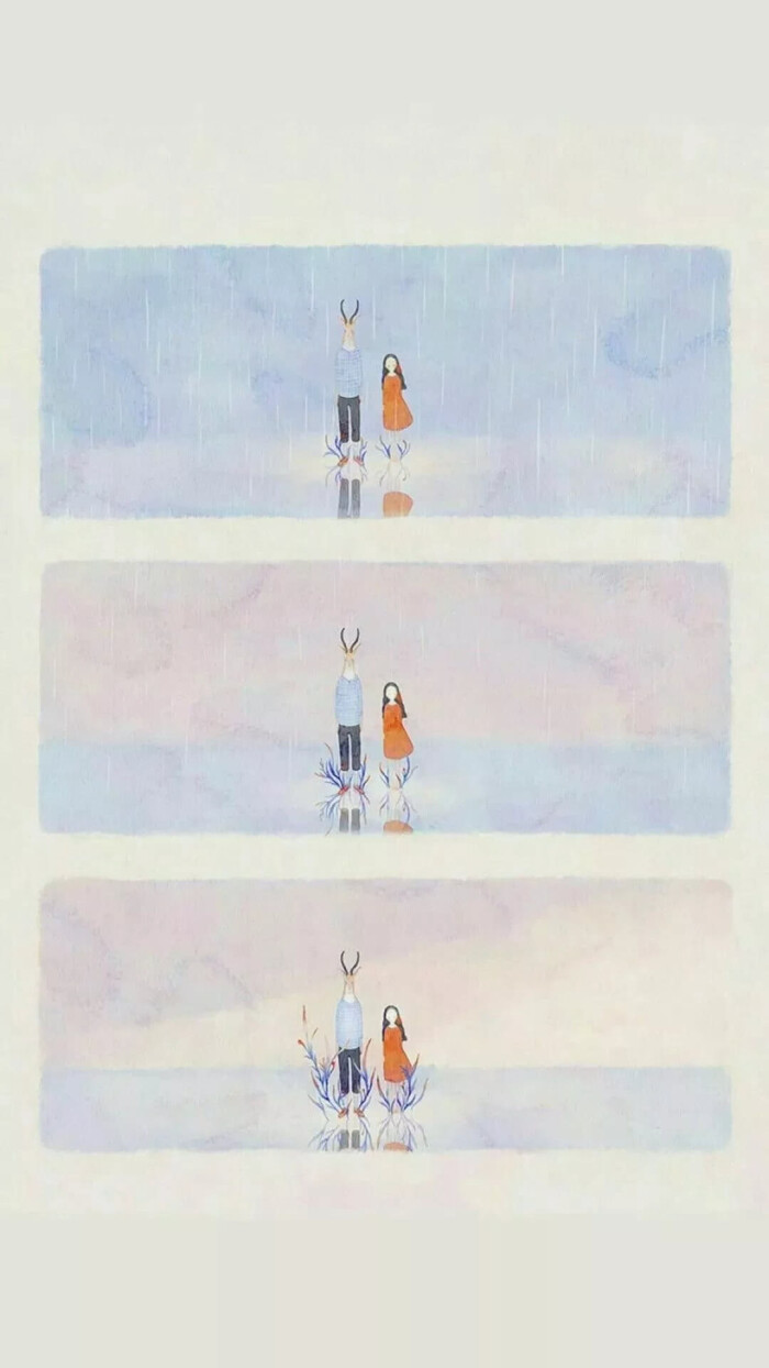 壁纸.动漫.插画.拼接.三格