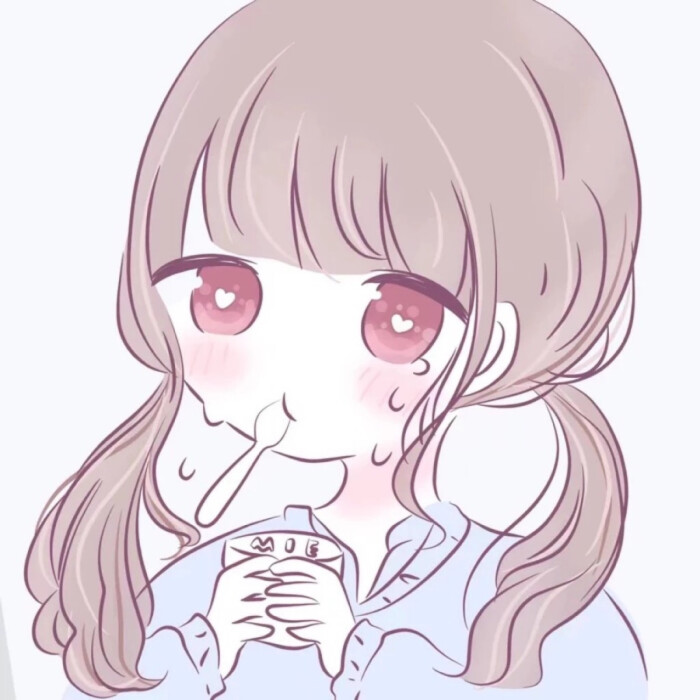 动漫卡通闺蜜女头