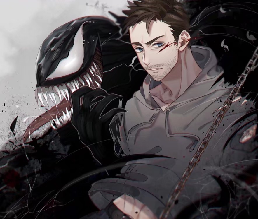 漫威 毒液 we are venom 画师:いよ.