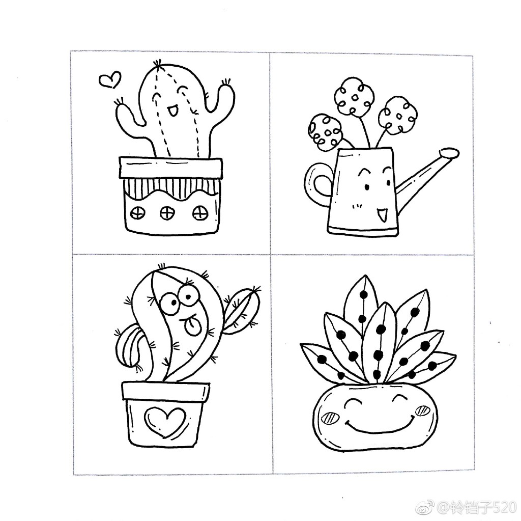 卡通画 