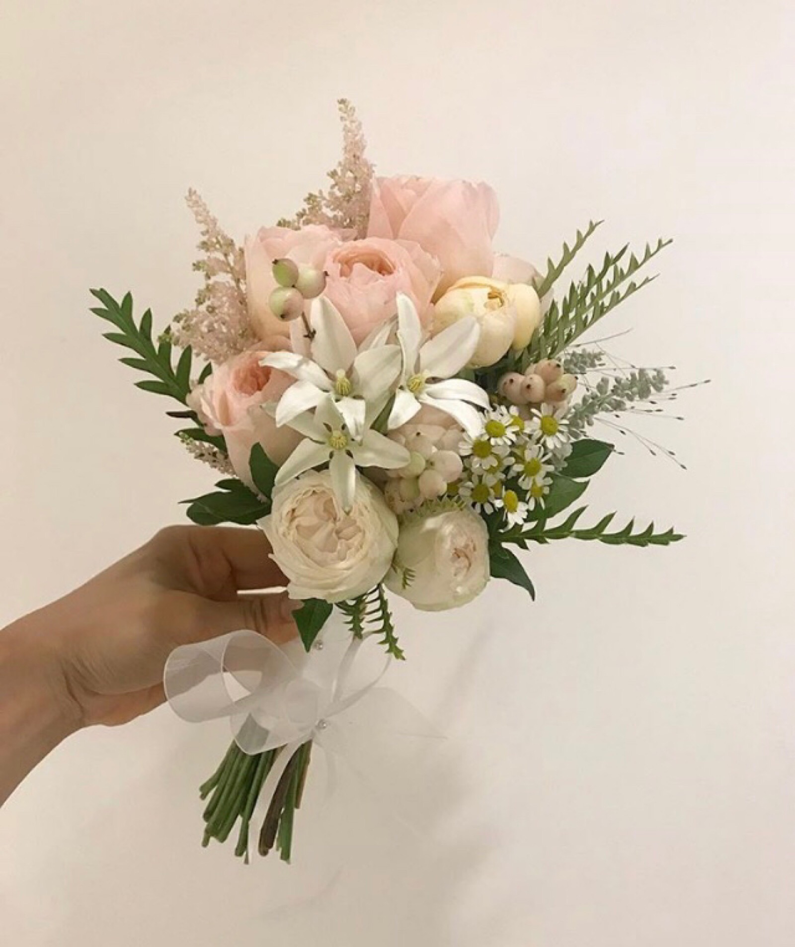韩式新娘手捧花
