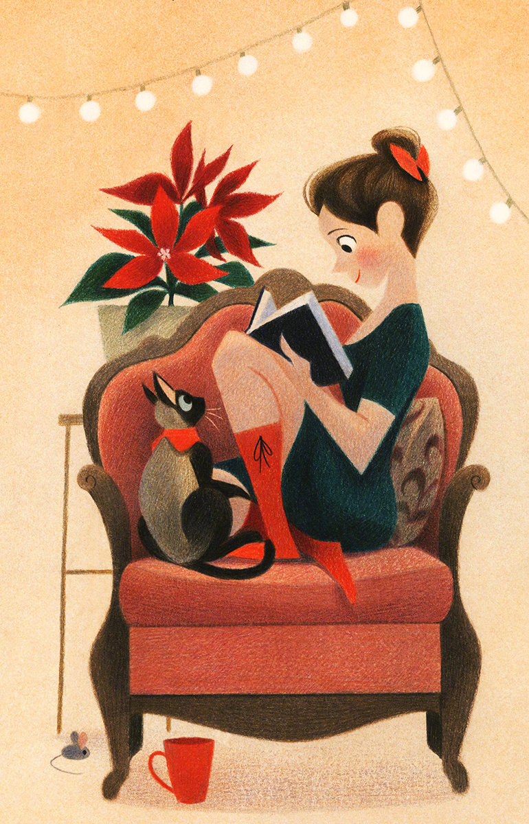 加拿大插画师 genevieve godbout 绘画作品 | www.