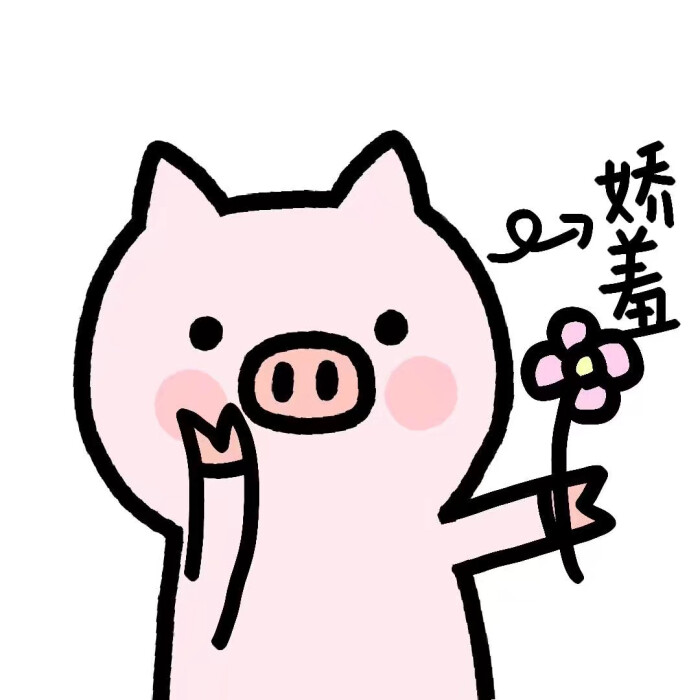 今日份的小猪猪头像!