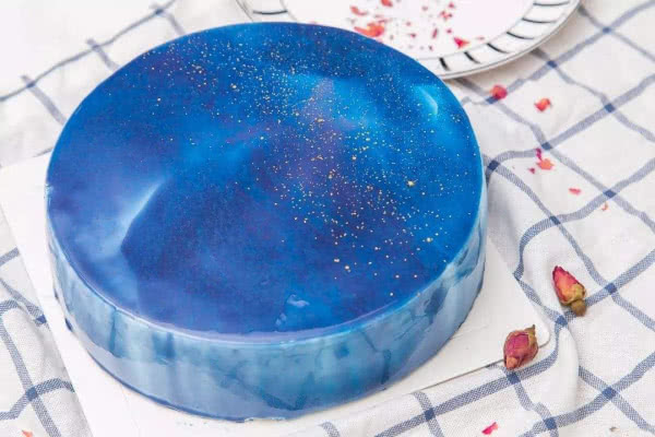 星空镜面蛋糕