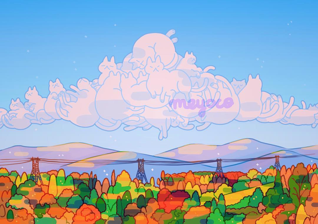 插画师meyoco
