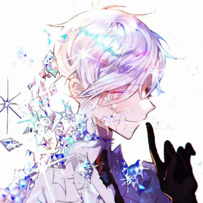 头像炫彩男