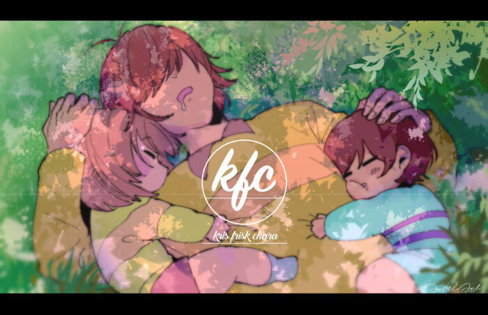frisk车图,sans摸sschara箱子 【undertale】【deltarune】 kris chara frisk