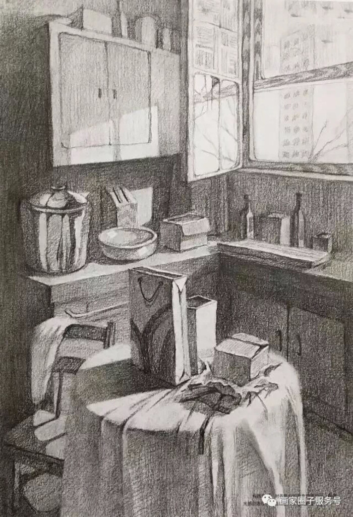 清华大学美术学院设计素描考题