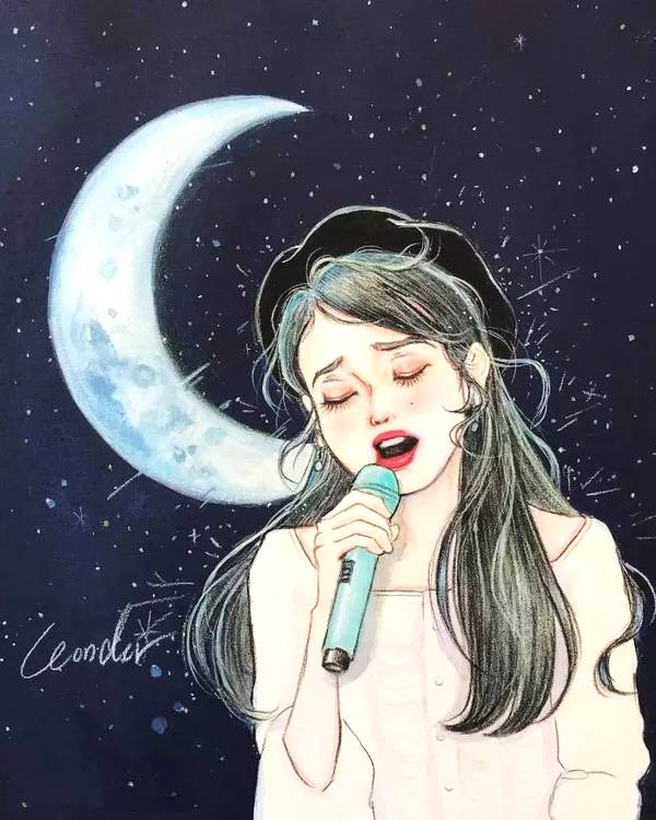 韩国插画师 08wonder_iu