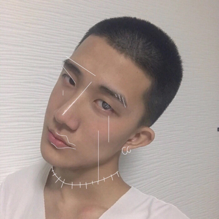 男头 韩系头像潮流 个性潮流 混搭 气质 半身 男神 网络红人 时尚