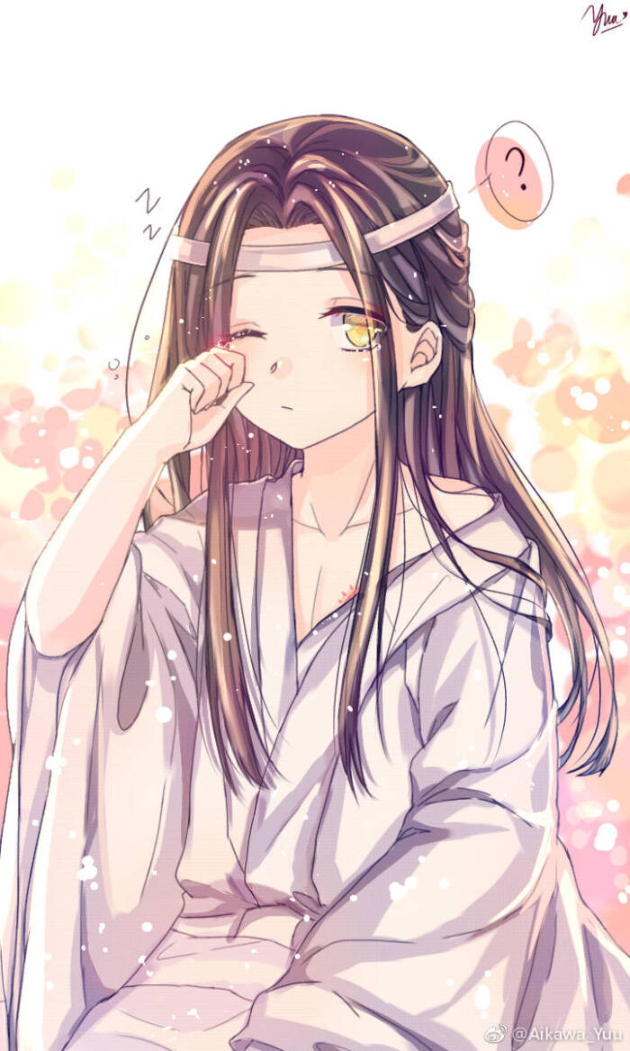 刚睡醒的两位小宝贝(˙˙)