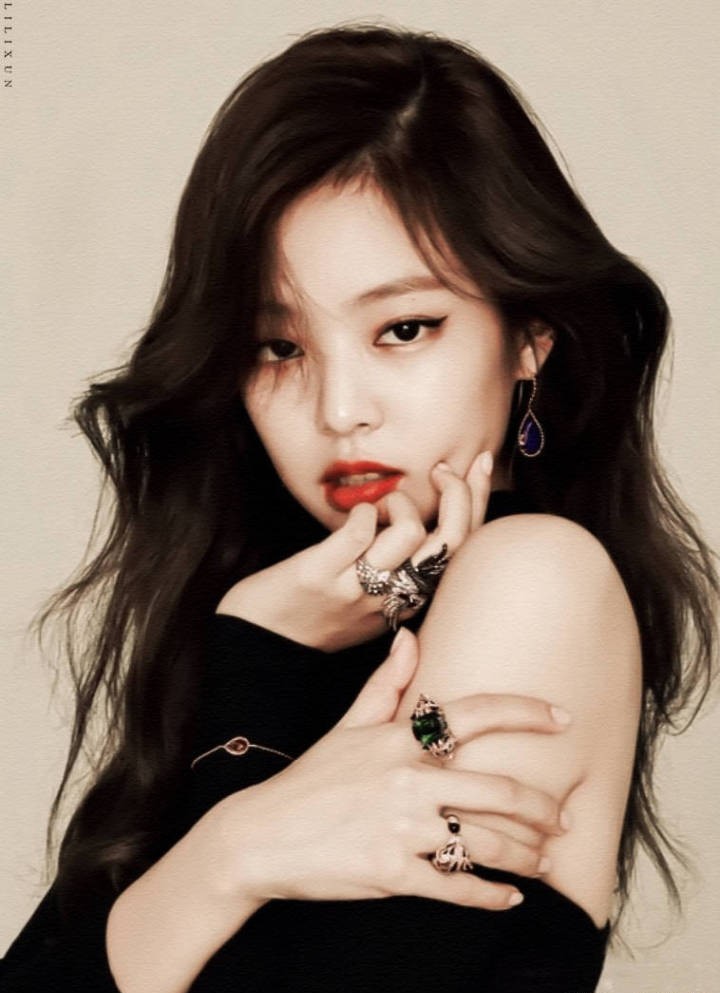 jennie壁纸无水印仙女本仙没错了