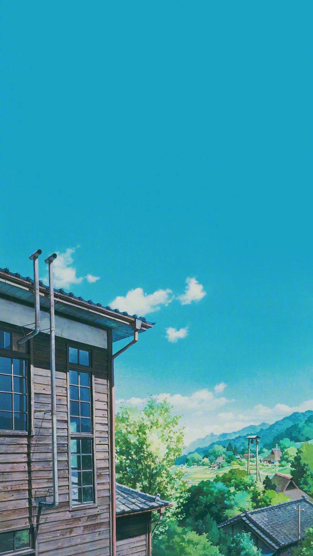 宫崎骏动漫风景壁纸