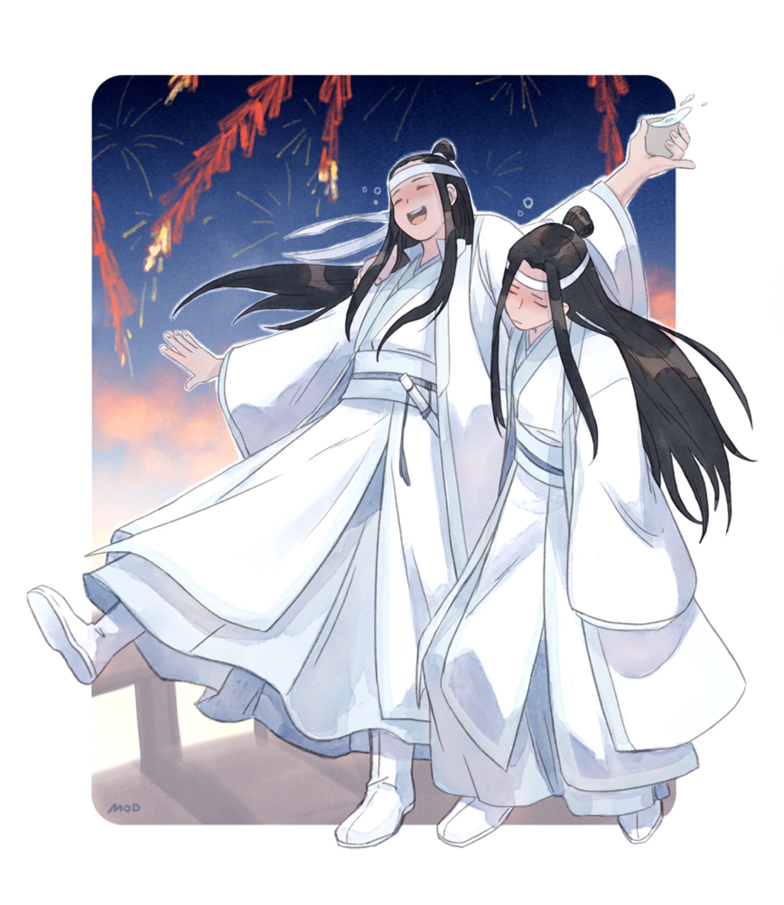 魔道祖师蓝氏双壁醉酒