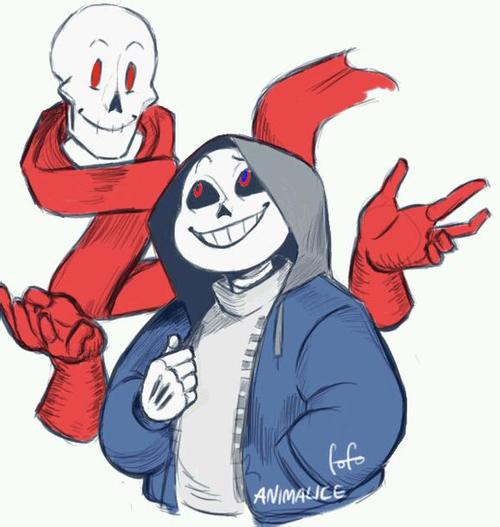 【dusttale】sans和papyrus