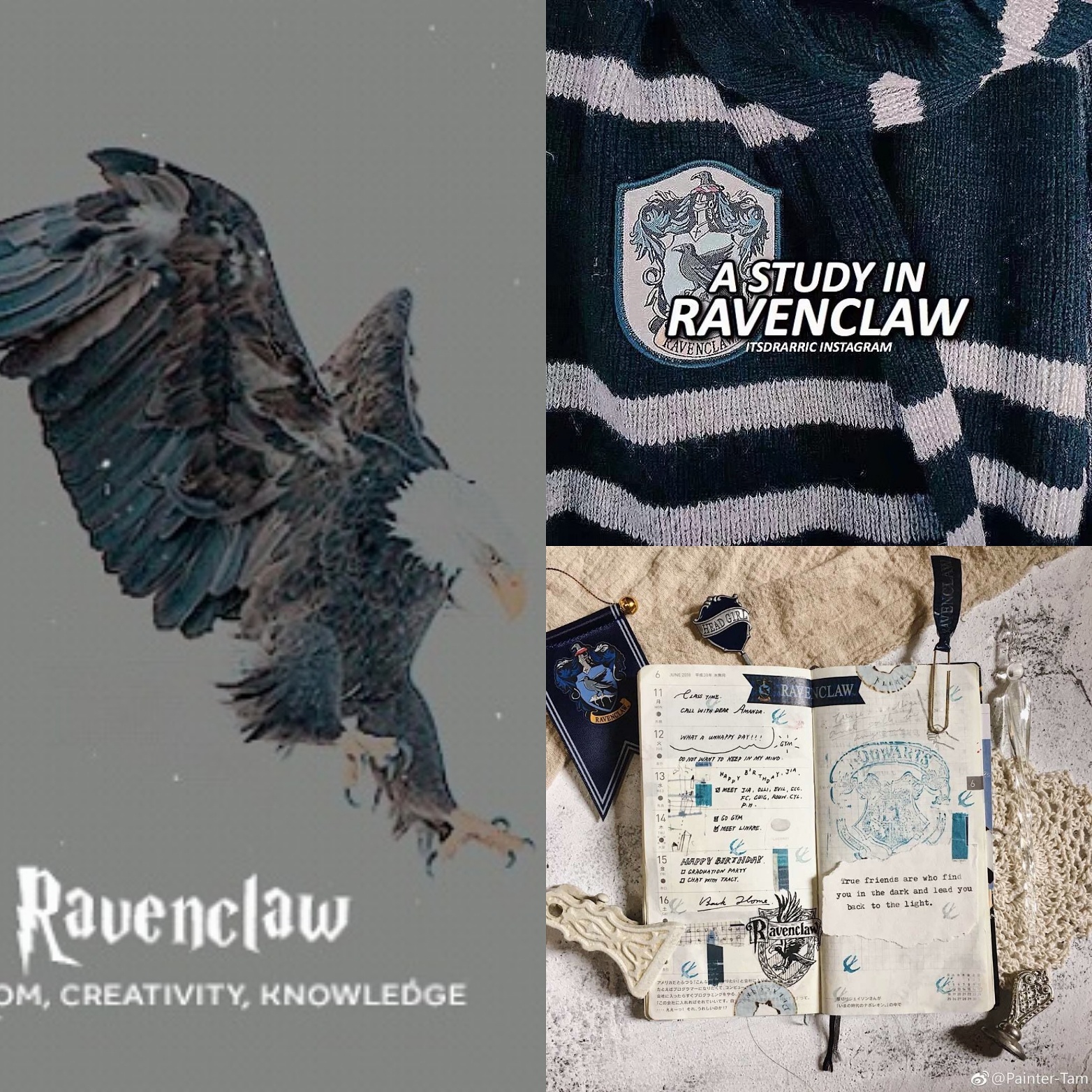 拉文克劳/鹰院/ravenclaw/哈利波特/harry potter