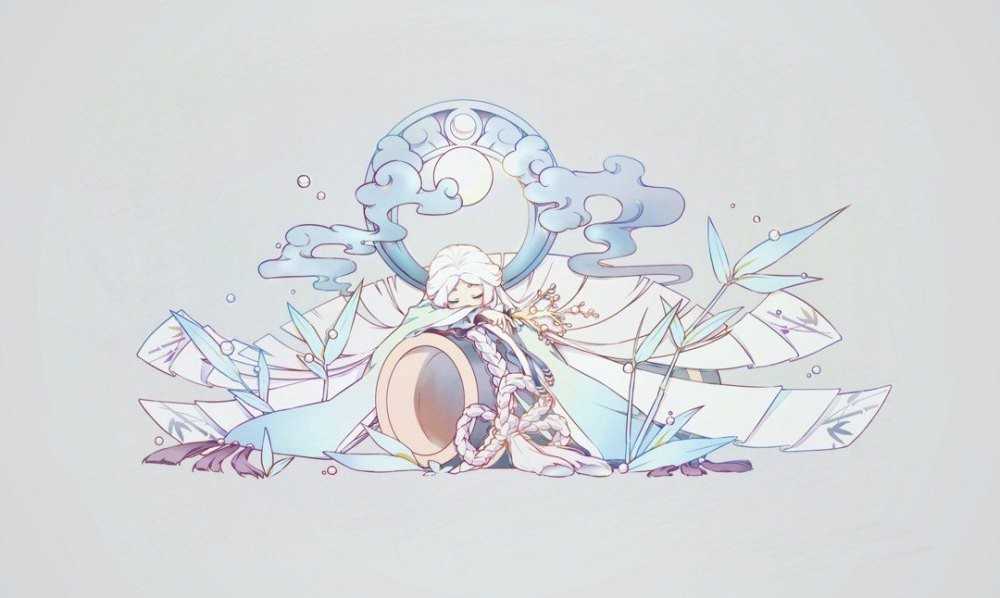 画师不明侵删致歉阴阳师辉夜姬