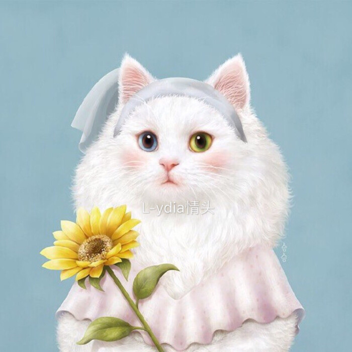 情侣头像#下辈子想做一只你的猫.
